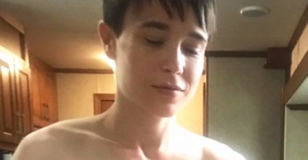 Elliot Page świętuje nadejście weekendu zdjęciem zoperowanej klatki piersiowej (FOTO)