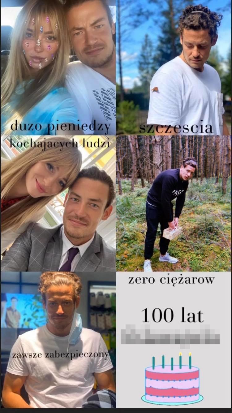 Marcelina Zawadzka świętuje urodziny tajemniczego przystojniaka