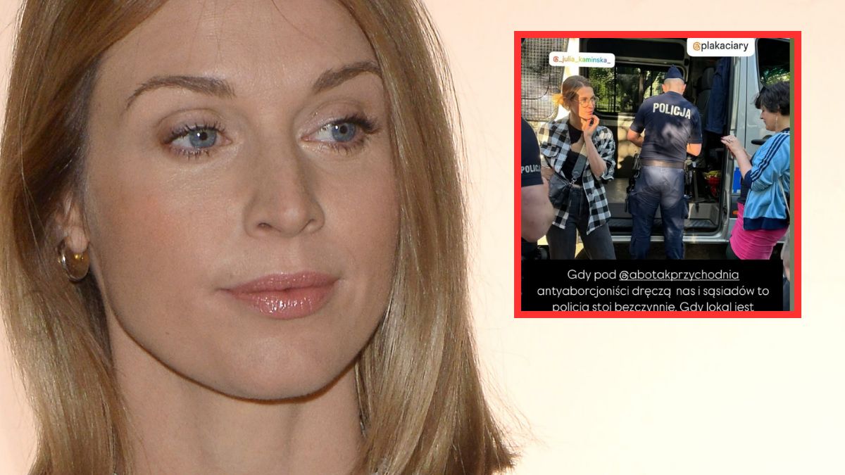Julia Kamińska starła się z policjantem ws. sytuacji pod kliniką