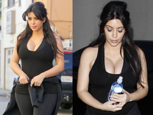 WIELKIE PIERSI Kim Kardashian!