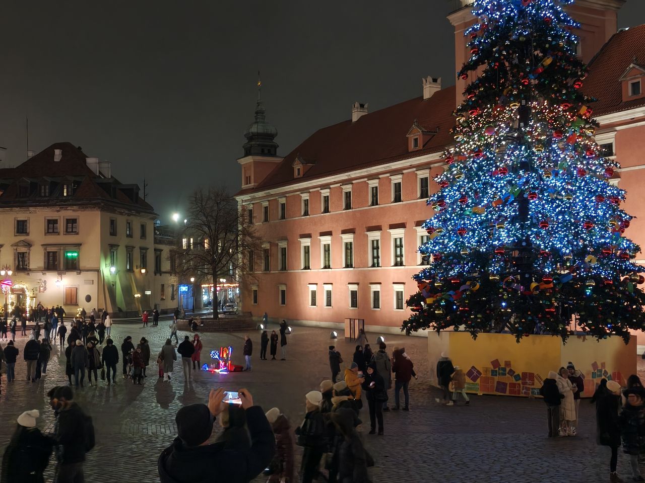 Plac Zamkowy przy ultraszerokim i szerokim polu widzenia, a także dla zoomu x2 (hybrydowy), x3 i x6 (optyczne).