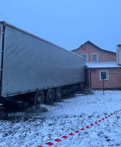 Tir wjechał im do kuchni. "Życie uratowała mi lodówka"