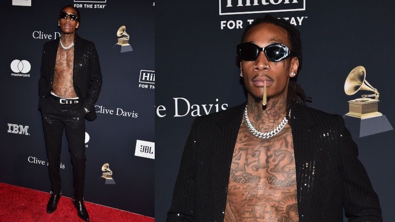 Gwiazdy na gali przed rozdaniem nagród Grammy