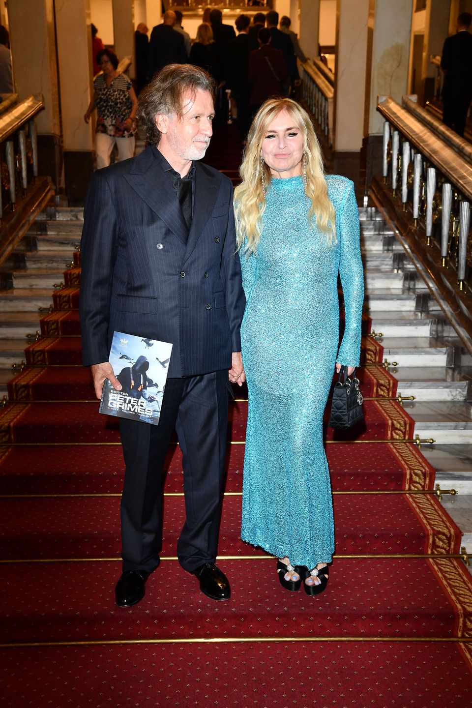 Monika Olejnik zabrała partnera do opery