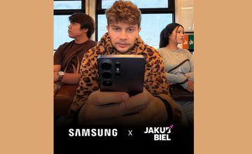 Jakub Biel reklamuje Samsunga