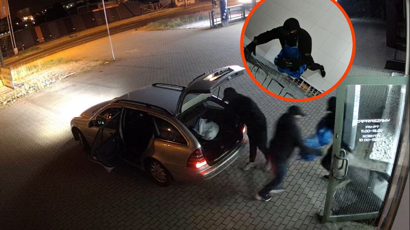 Kradzież w Poznaniu. Wszystko nagrały kamery