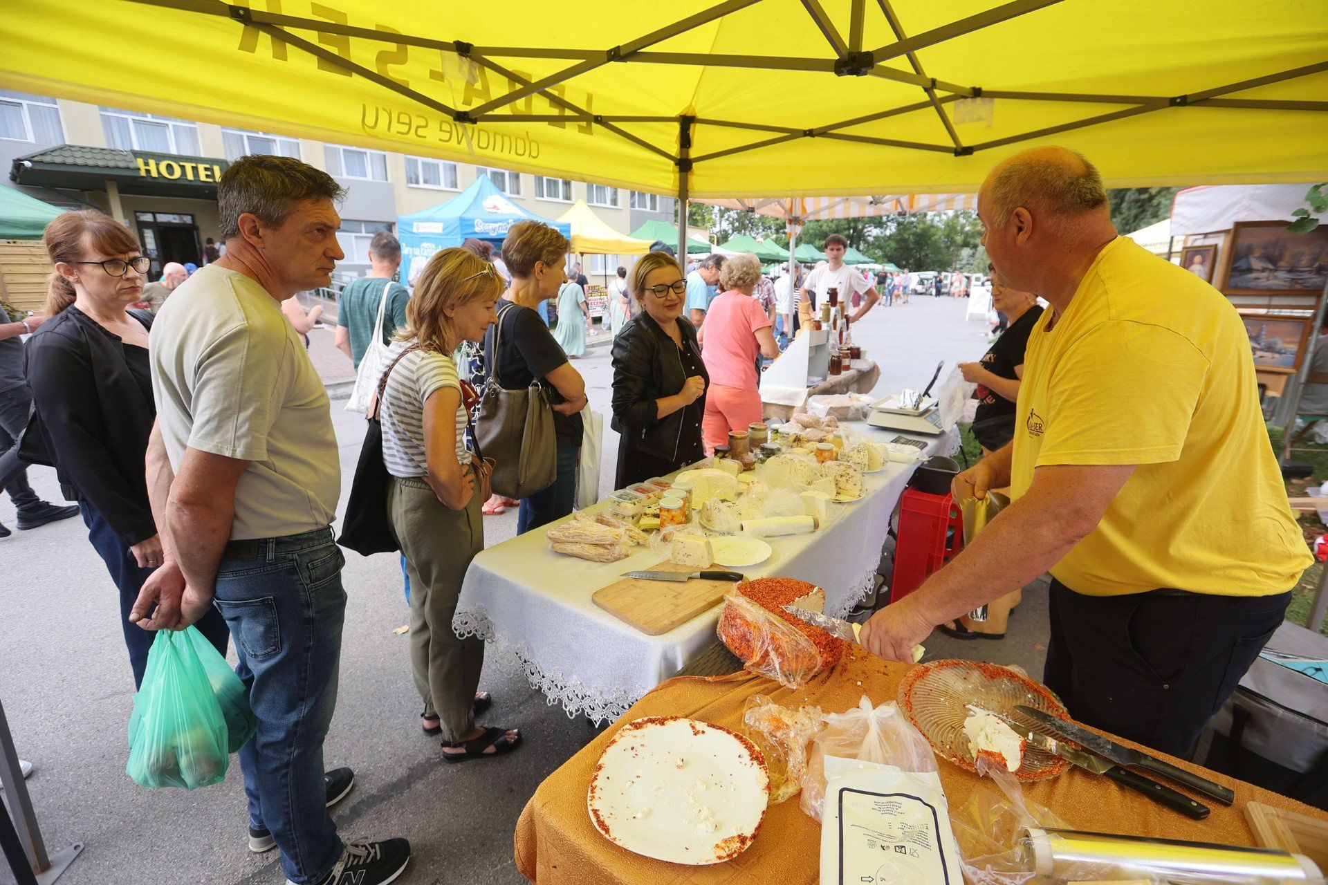 Podkarpacki Bazarek w Podkarpackim Ośrodku Doradztwa Rolniczego w Boguchwale.