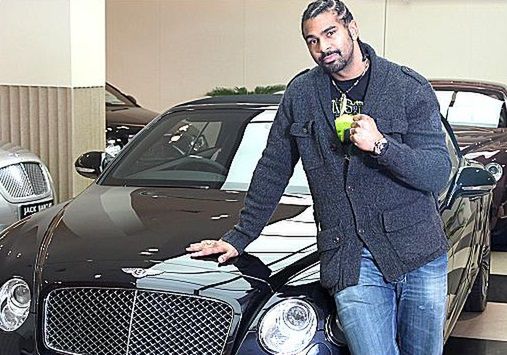 David Haye Bentley (fot. bentleygthire.co.uk)