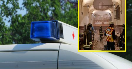 Tragedia podczas wesela. W lokalu zawalił się strop, 60 osób rannych