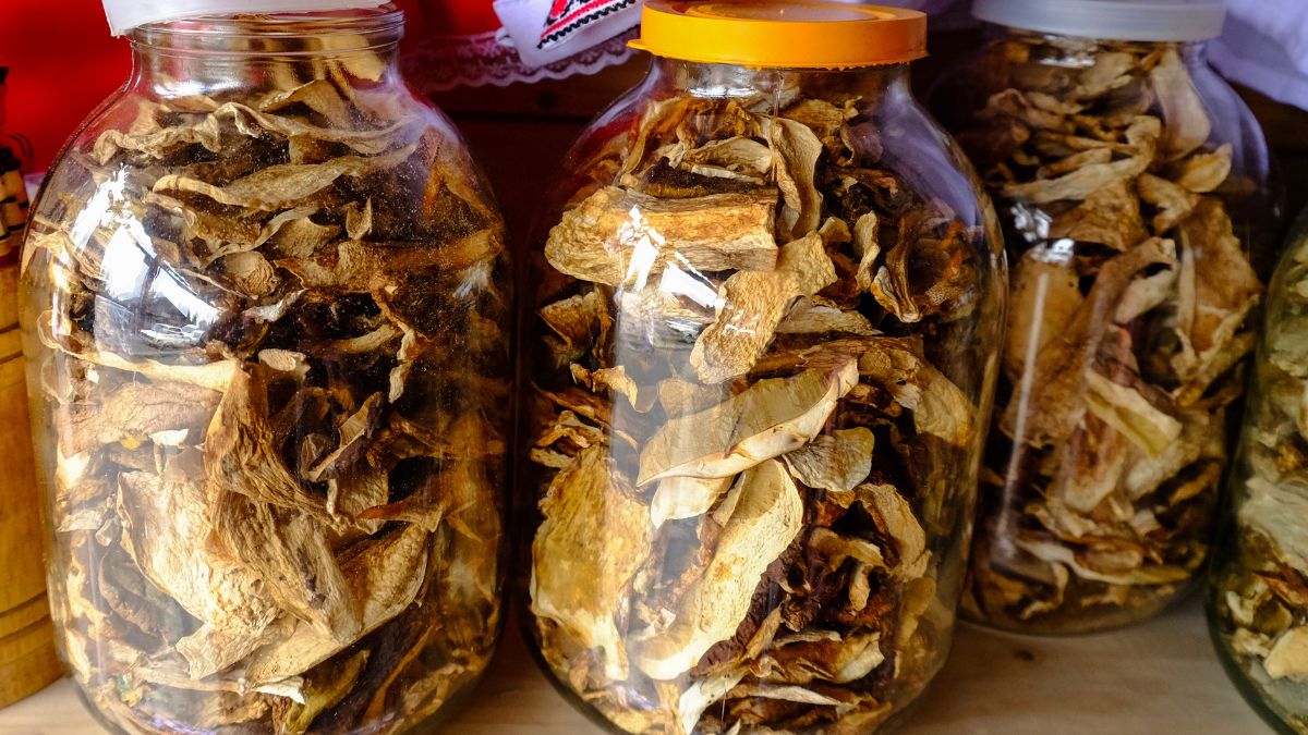 Suszone grzyby - Pyszności