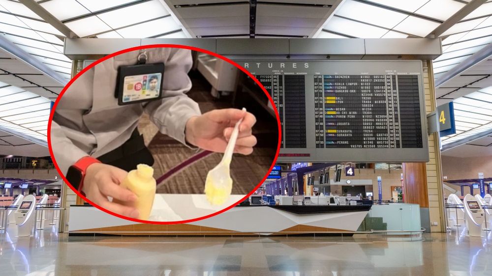 Kontrola bezpieczeństwa na lotniku Changi przybrała nieoczekiwany obrót