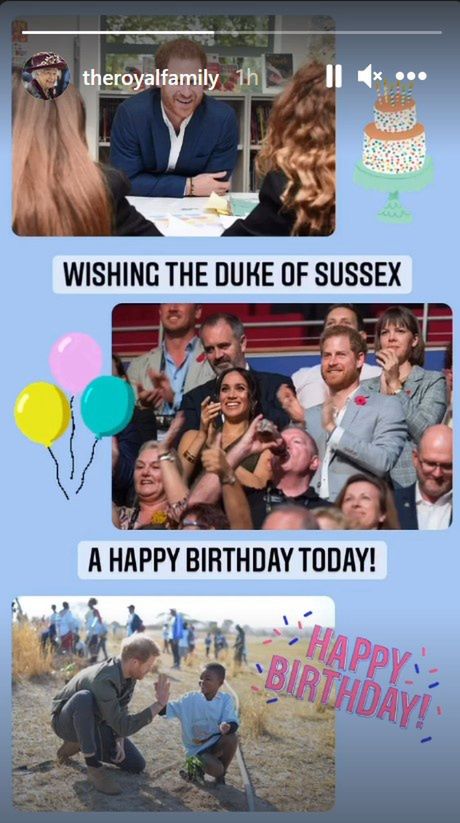 Royalsi składają Harry'emu życzenia urodzinowe
