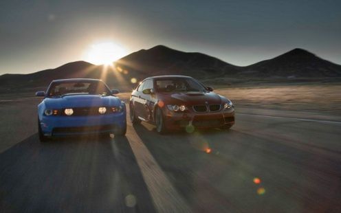 Interkontynentalna bitwa | BMW M3 vs. Mustang GT [wideo]
