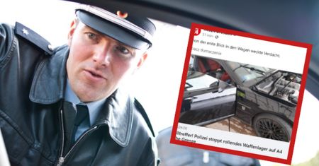 Oto co znaleziono w samochodzie Polaka. Niemieccy policjanci oniemieli