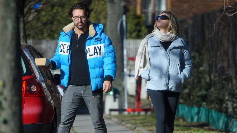 Piotr Stramowski "przyłapany" z ukochaną