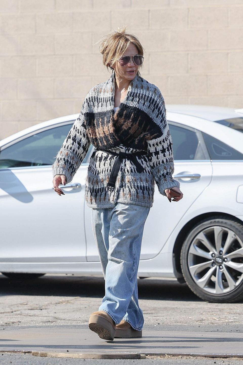 Jennifer Lopez w drodze na łowy