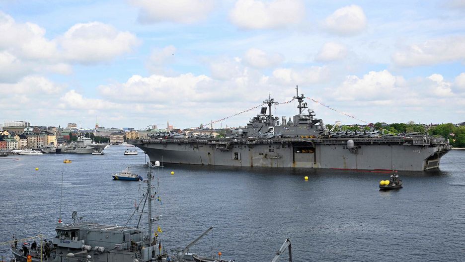 Amerykański okręt desantowy USS Kearsarge przypłynął na manewry Baltops 22