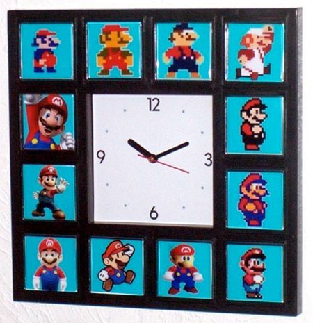 Zegar ścienny, który opowie Ci historie Mario Brosa! 2