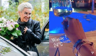 Sącząca winko w Egipcie Blanka Lipińska chwali się diamentowymi bransoletkami Cartier za... prawie PÓŁ MILIONA złotych! (FOTO)