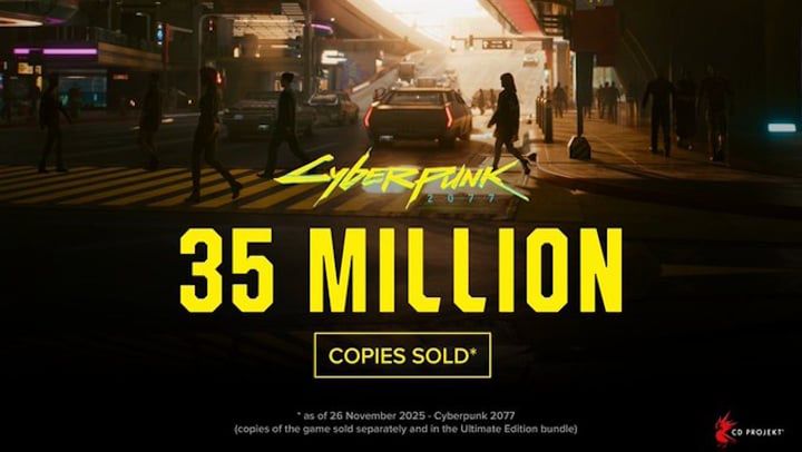 Źródło: CD Projekt - Cyberpunk 2077 to wciąż żyła złota dla CD Projekt Red. Pobił już Wiedźmina 3 i nie zatrzymuje się ani na chwilę - wiadomość - 2025-11-26