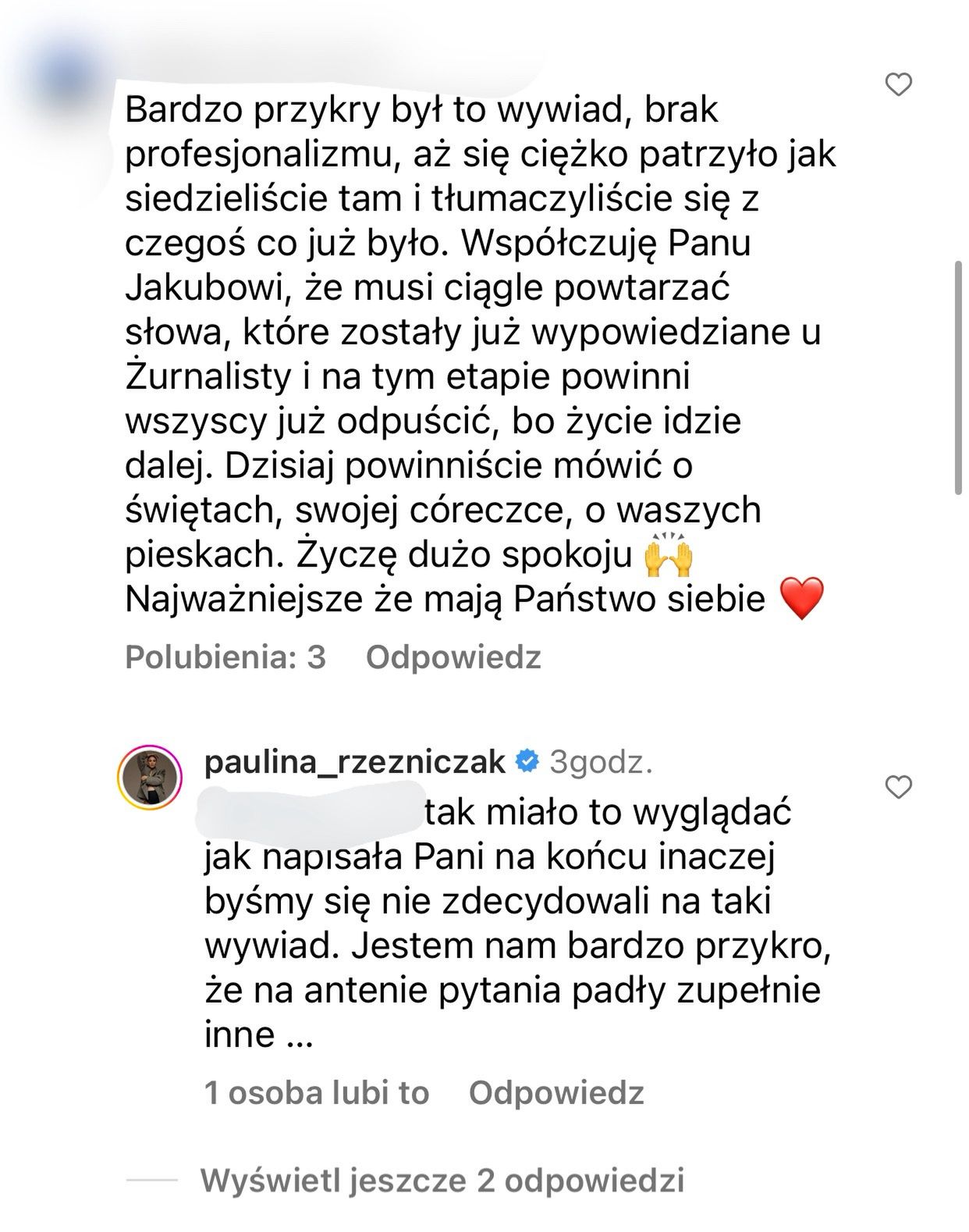 Lawina komentarzy po wywiadzie Rzeźniczaków