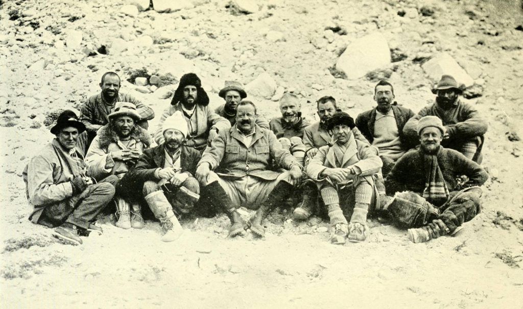Brytyjska wyprawa z 1922 roku fot. domena publiczna