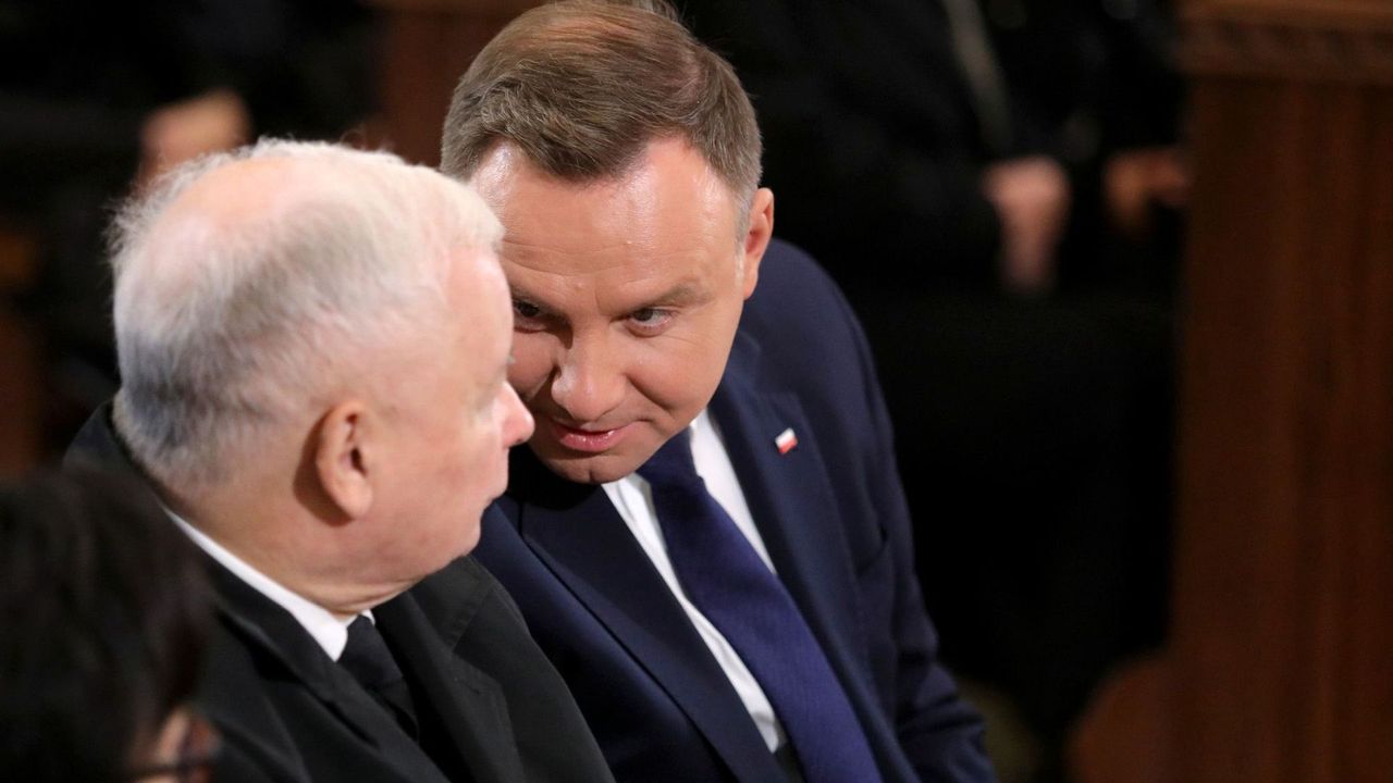 Jarosław Kaczyński i Andrzej Duda