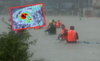 Działo się w nocy. Fung-wong zbliża się do Filipin. Jest już supertajfunem
