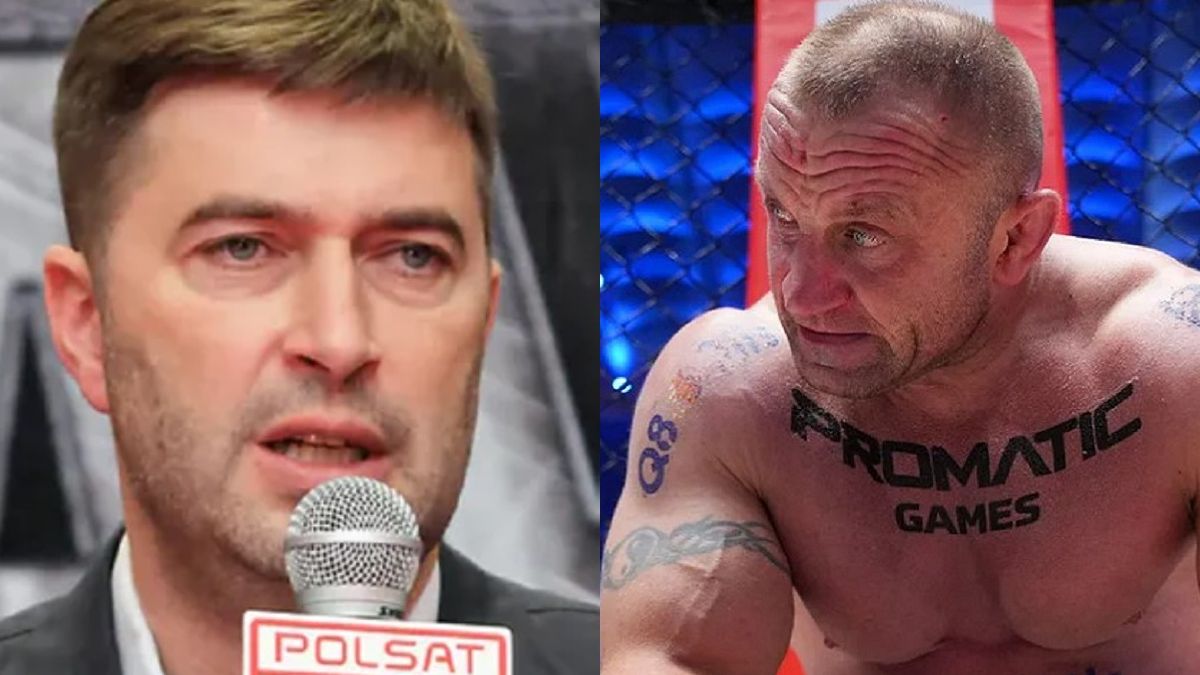 Na zdjęciu: Andrzej Wasilewski, Mariusz Pudzianowski