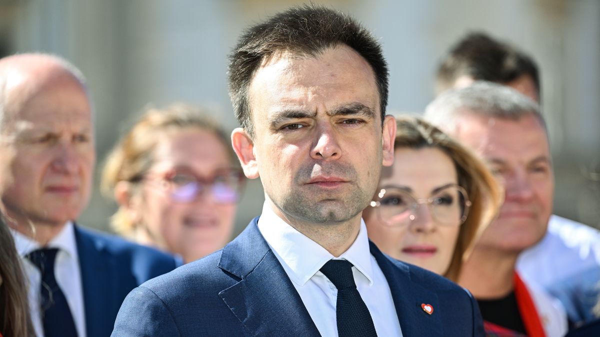 Minister finansów Andrzej Domański