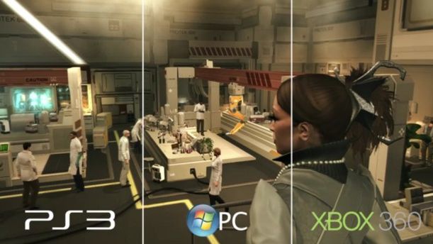 Deus Ex: Human Revolution - porównanie platform 1