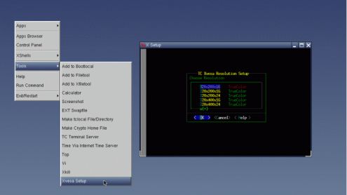 Mikroskopijny system - Tiny Core Linux 1.3 1