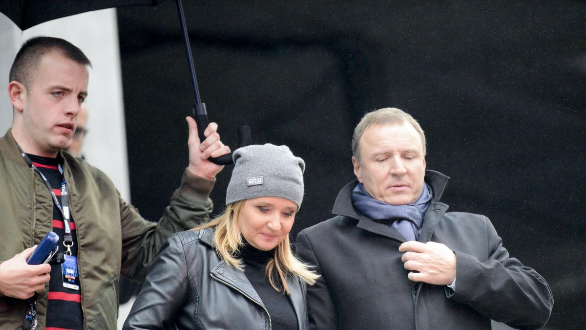 Paweł Gajewski, Joanna i Jacek Kurscy w 2017 r.