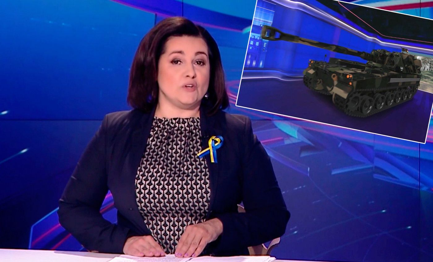 Czołg w studiu TVP? Tak, to możliwe, choć sprzęt nie był prawdziwy