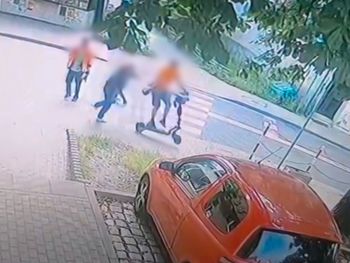 Zielona Góra: Rozpędzony mężczyzna na hulajnodze wjechał w pieszego