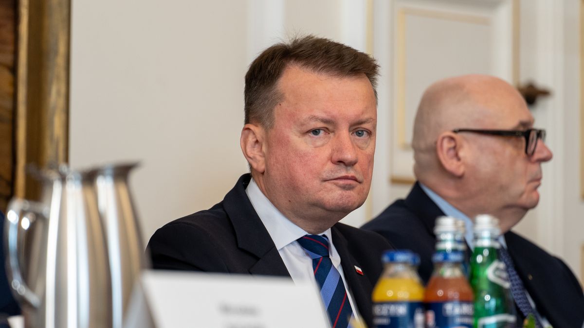 WARSAW, POLAND - 2024/07/08: Mariusz Baszczak, a Member of the Sejm of the Republic of Poland seen during the National Security Council meeting. The meeting of the National Security Council convened by President Andrzej Duda began on Monday morning. It takes place before the departure of the Polish delegation to Washington, D.C., for the NATO summit. In the meeting participated, among others, Prime Minister Donald Tusk, Deputy Prime Minister and Minister of National Defense Wladyslaw Kosiniak-Kamysz, Minister of Foreign Affairs Radoslaw Sikorski, Chief of the General Staff General Wieslaw Kukula, Deputy Speakers of the Polish Parliament Wlodzimierz Czarzasty and Piotr Zgorzelski, Speaker of the Senate Malgorzata Kidawa-Blonska, Chairman of the PiS club, former Minister of National Defense Mariusz Blaszczak, Head of the Chancellery of the Prime Minister Jan Grabiec, and Head of the Chancellery of the President Malgorzata Paprocka. (Photo by Marek Antoni Iwanczuk/SOPA Images/LightRocket via Getty Images)