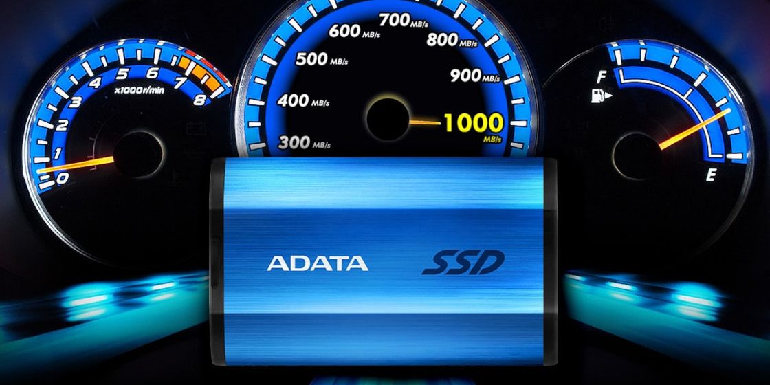 ADATA SE800. Szybki SSD USB do 1000 MB/s odporny na wodę, pył i upadki