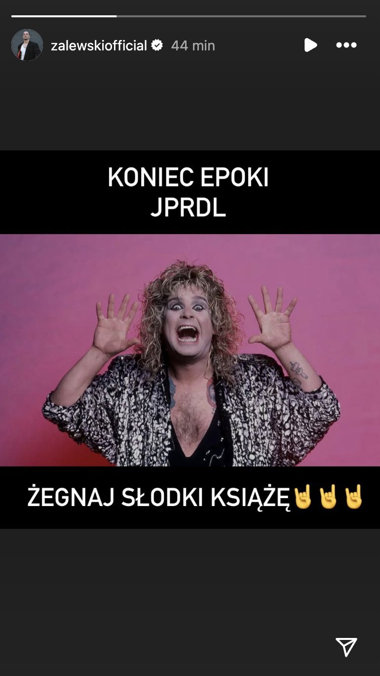 Krzysztof Zalewski pożegnał Ozzy'ego Osbourne'a