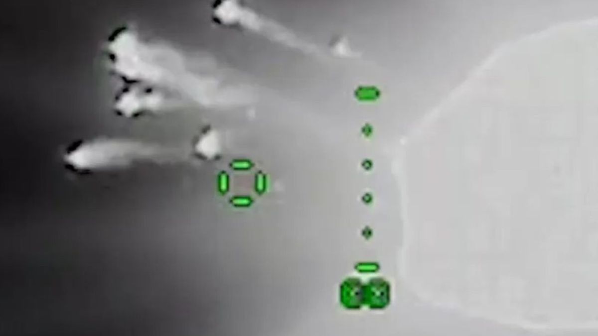 Nagranie z działań bojowych w nocy 14 marca