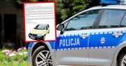 Nie wie, gdzie zostawił auto. Zgłosił się na policję. Jest apel