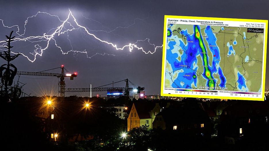 Burze nad Polską
