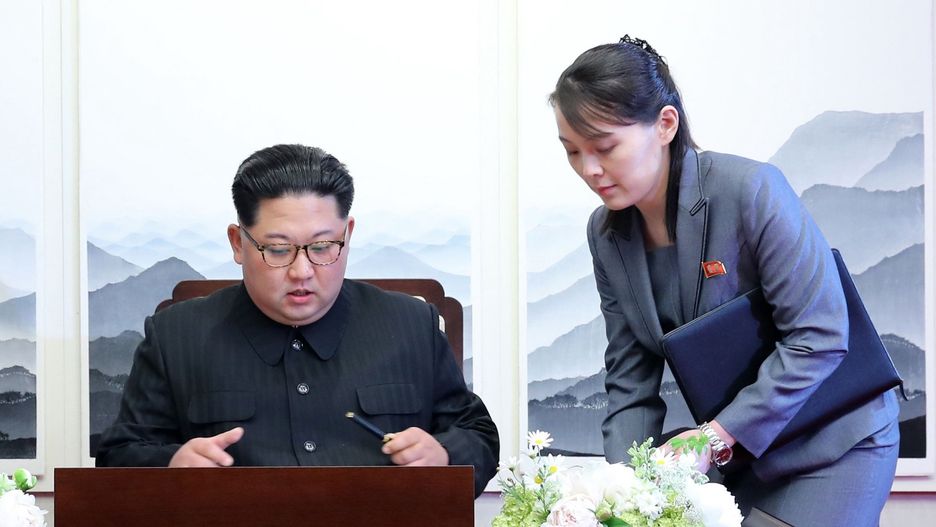 Kim Dzong Un i jego siostra, Kim Jo Dzong