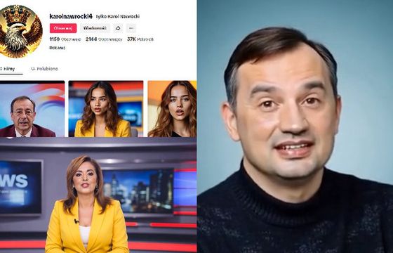 Na TikToku „grasują” filmiki z AI promujące kandydata PiS