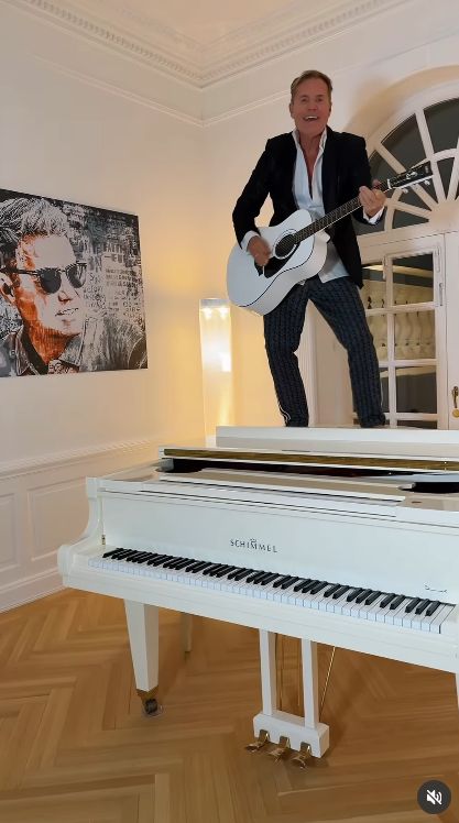 Tak dziś wygląda Dieter Bohlen (fot. Instagram @dieterbohlen)