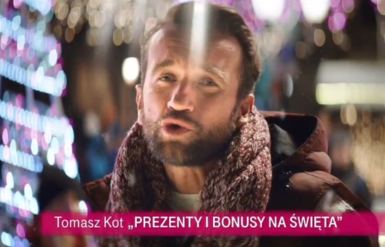 Bożonarodzeniowe piosenki Tomasza Kota w reklamach T-Mobile (wideo)