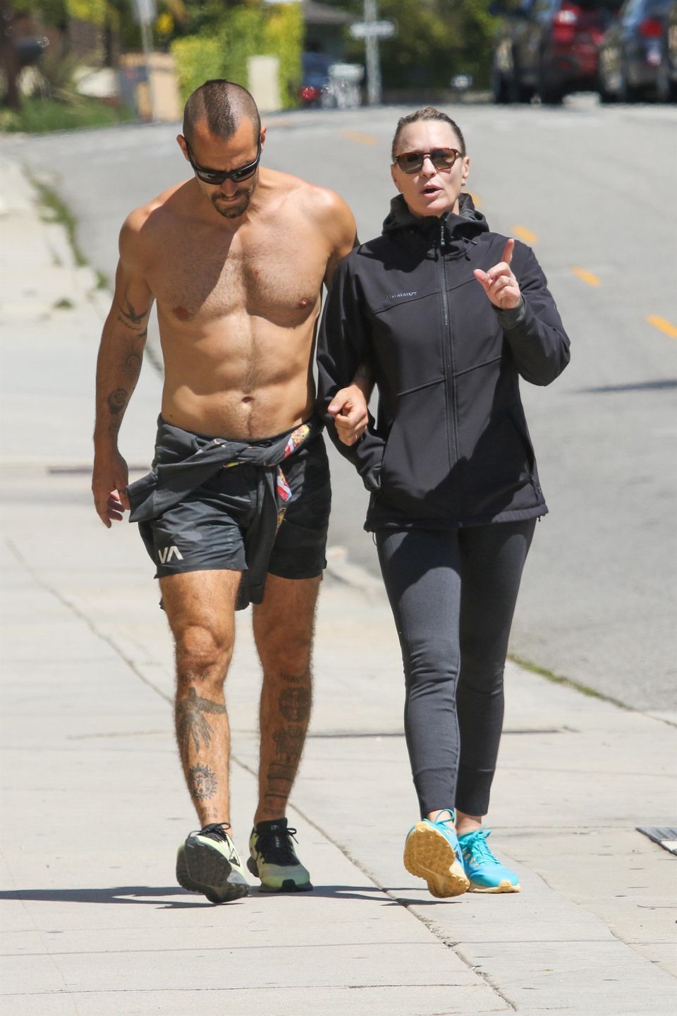 Robin Wright i Clement Giraudet spędzają razem popołudnie