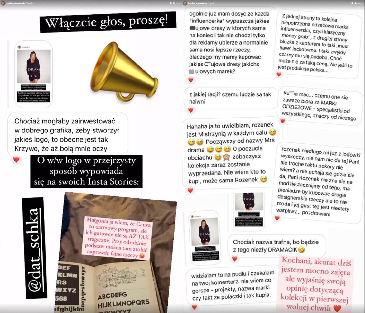 Afera z marką odzieżową Małgorzaty Rozenek
