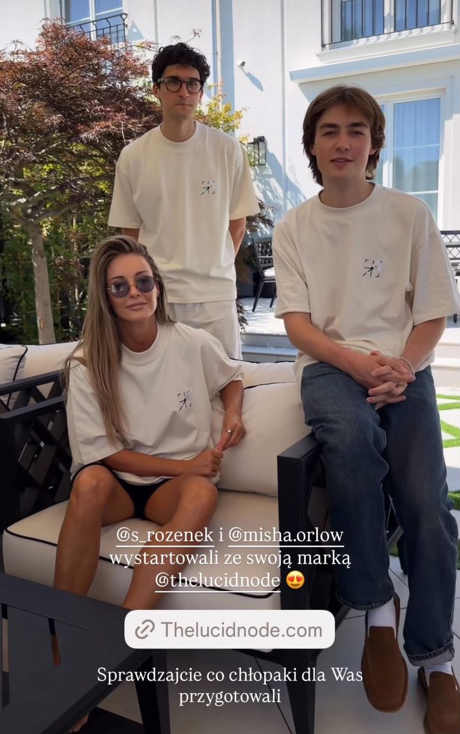 Małgorzata Rozenek, Stansiław Rozenek i Misha Orlov