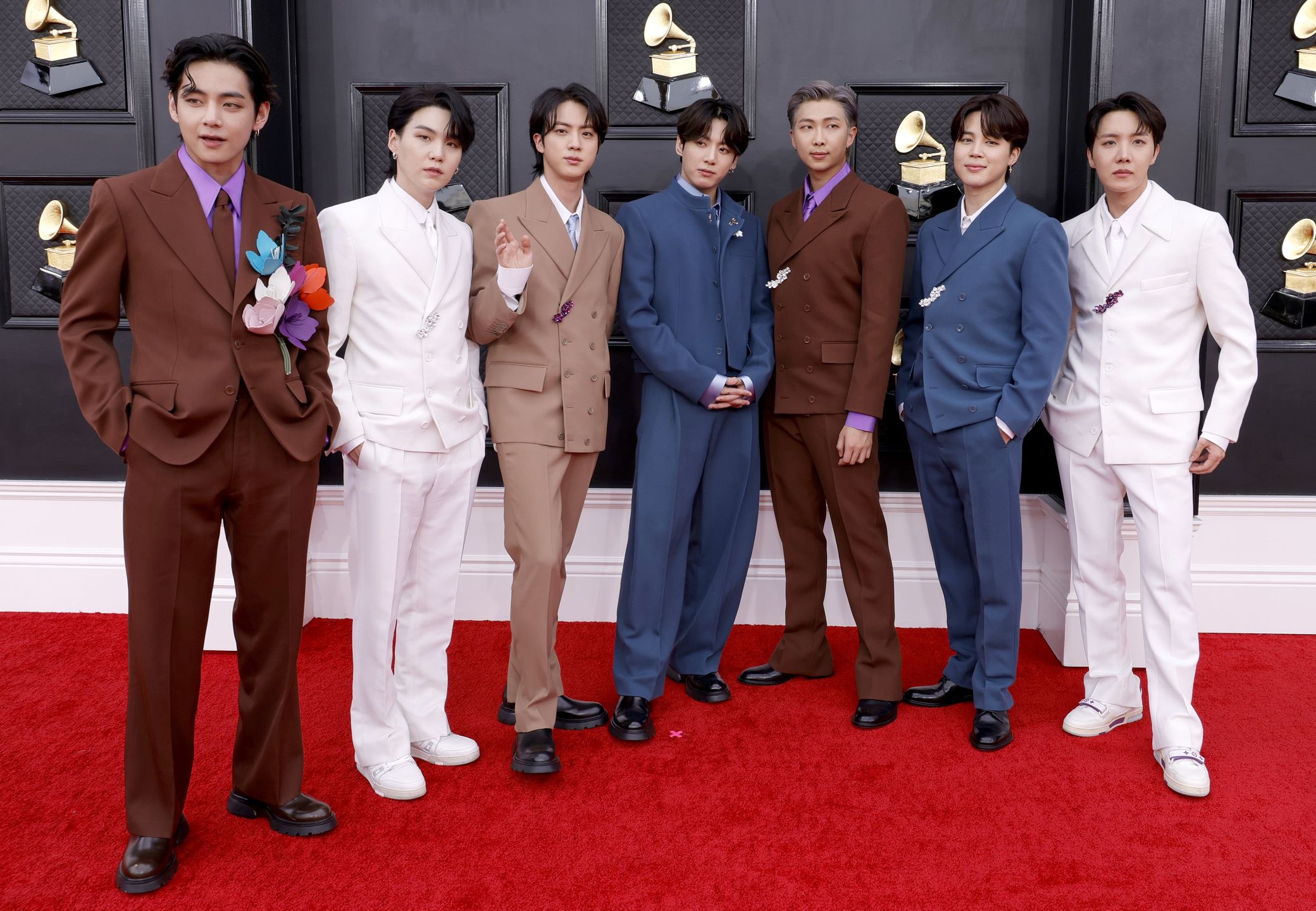 Grammy 2022 - czerwony dywan