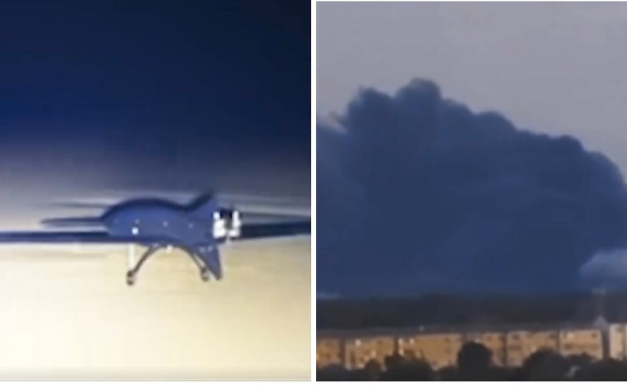 Ukrainian drones strike deep in Russia: Bombers and depot destroyed